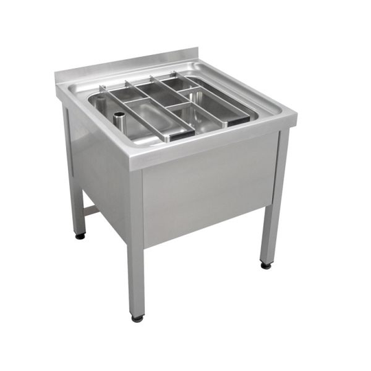 Franke F832V-F Utslagsback golvstående, 450 x 450 x 250 mm